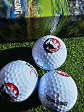 Official Spalding golf balls featuring the Florida State Seminoles logo 3 pack