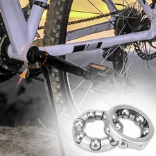 2pcs 25mm x 7 Ball Bearings Cages Crank Wheel Bearing Retainer for Bicycle Bike
