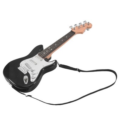 17--Gitarrenspielzeug für Kinder, 4-Saitige E-Gitarre, Musikinstrumente7786