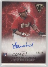 2015 Topps Triple Threads Rookie Auto 4/99 Yasmany Tomas #RA-YT Auto 1k5