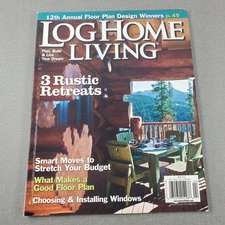 Log Home Living Magazine April 2010 Rustic Retreats Floor Plan Design
