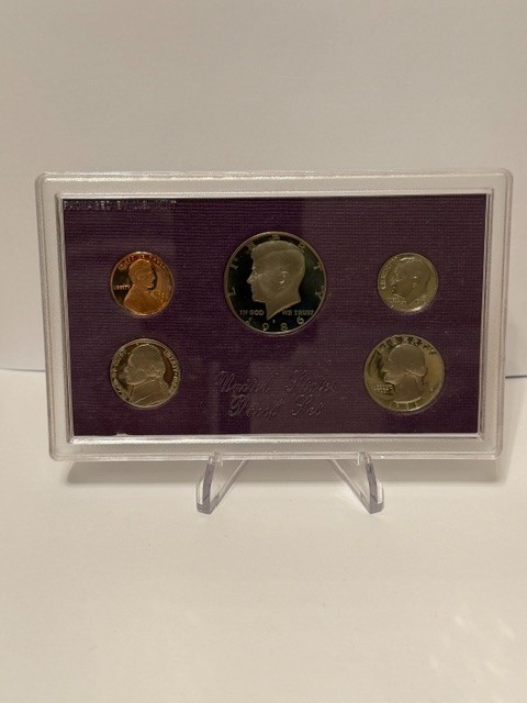 United States Mint Proof Set 1986 San Francisco Uncirculated