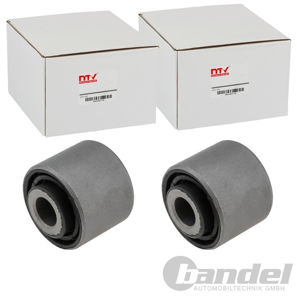 2X NTY Hinterachsbuchsen Querlenkerlager Passend FüR Ford C-MAX Focus Kuga Jagua-image