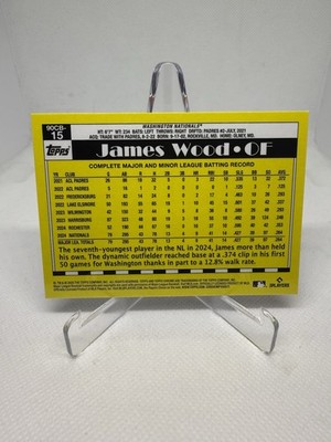 NICHOLAS JAMES CROUP ヴィンテージ　キャップ　90s　DB 2025 Topps Chrome James Wood 35th Anniversary Rookie Card RC #90CB