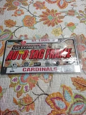 St. Louis Cardinals Auto Tag Frame New in Package RICO Industries 2010