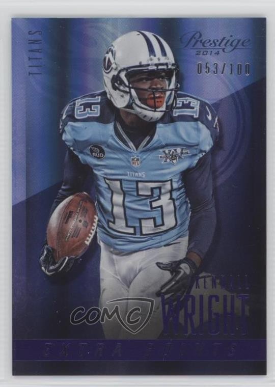 2014 Panini Prestige Extra Points Purple 53/100 Kendall Wright #74 0o9