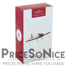 Hallmark Keepsake  2025 Sky's the Limit Kinner Sportwing Airplane Ornament