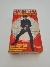 Marx Johnny West Vintage Renegade Badman Sam Cobra w/Box 📦 Box Has Wear As Show
