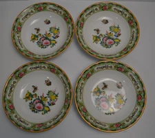 4 Williams Sonoma Famille Rose Pasta Bowl NIB New Butterflies Birds Serving