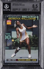 1999 SPORTS ILLUSTRATED FOR KIDS II #814 SERENA WILLIAMS BGS 8.5