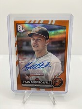 2023 Topps Big League Ryan Mountcastle #234 Electric Orange Autographs (AU)