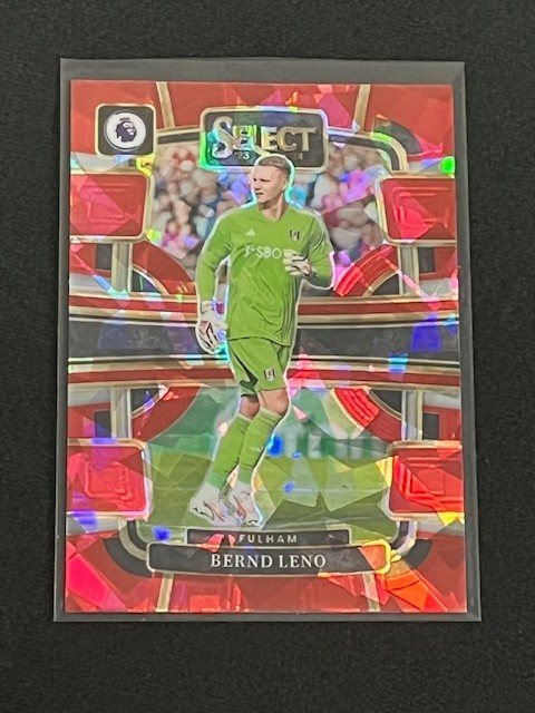 Bernd Leno Red Ice #49 2023 Panini Select Premier League