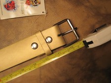 Gold, Studded, Leather, Belt , Three, Row, Pyramid, MED