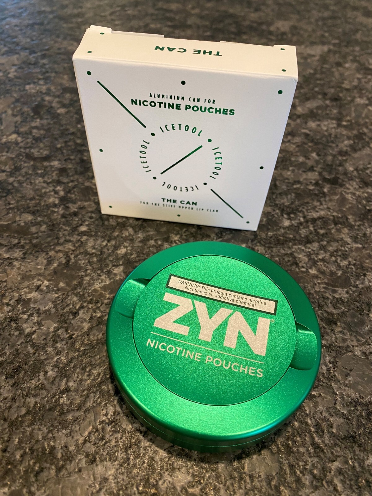 BRAND NEW LIMITED RELEASE GREEN ZYN METAL CAN! SOLD OUT ON SITE! eBay