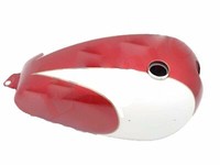 Passend FüR Triumph T150 Trident Cherry & Cream Benzin Kraftstofftank Motorrad