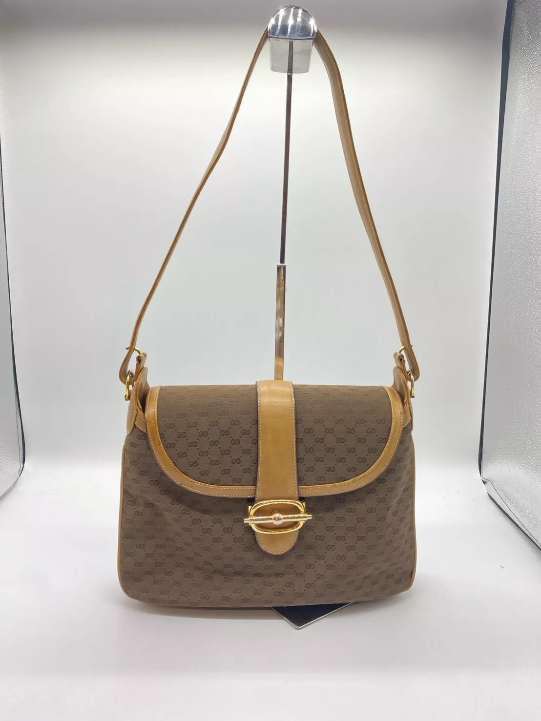 Sac bandoulière Gucci vintage GG toile authenticité