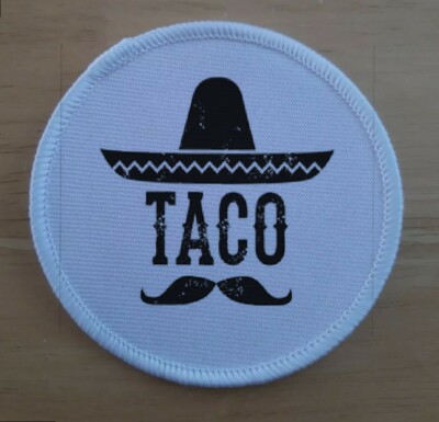 Mexikanischer Taco Patch Abzeichen Abzeichen