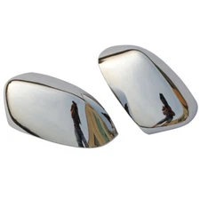 Rearview Side Wing Mirror Cover Chrome for Jeep Cherokee 2014 2015 2016 2017