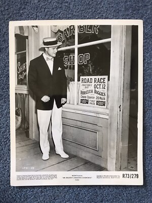 MR BELDEN S AMAZING GASMOBILE Original Vintage Movie Film Photo RED SKELTON