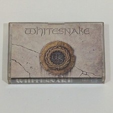 Whitesnake Self Titled British Rock Vintage Cassette Tape Geffen