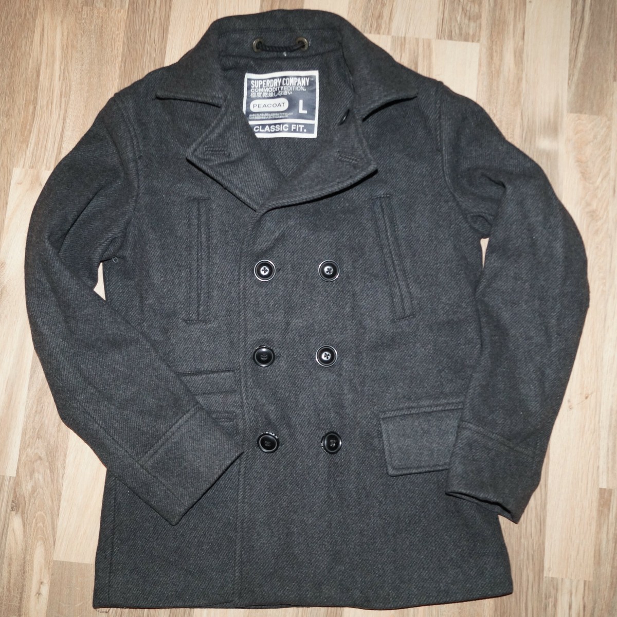 Peacoat Superdry Cabanjacke Damen Superdry Commodity Classic