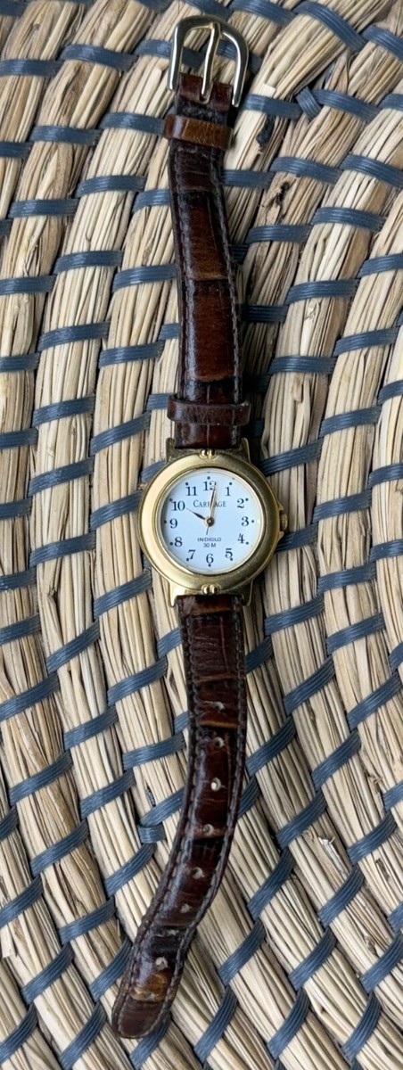 Indiglo 30M Carriage By Timex Date Watch for Women Vintage Blue-Dial Carriage Indiglo Watch For Women | Timex  main image 3