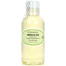 4 oz 100 PURE ORGANIC ARNICA MONTANA HERBAL OIL FRESH INFUSED Free Shipping