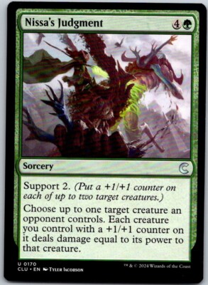 Magic the Gathering Nissa's Judgment Ravnica: Clue Edition MTG Free Shipping!