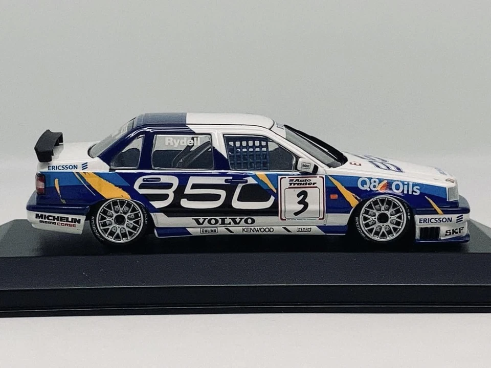 VOLVO 850 20V Saloon 1996 BTCC TWR 1/43 Model Car minicar hpi 8113 MINICHAMPS - Image 3 of 4