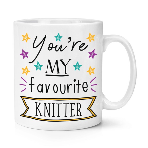 You're Mein Favorit Knitter Stars 284Ml Becher Tasse Best Toll Strick Mum Funny-image