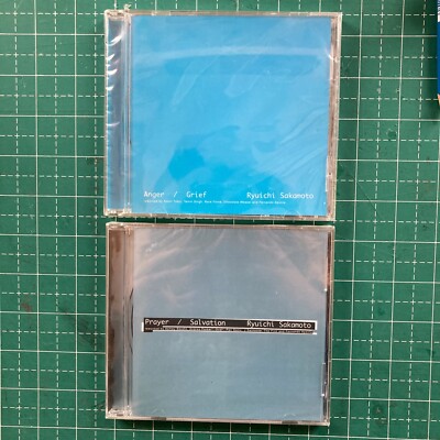Ryuichi Sakamoto - Anger / Grief & Prayer / Salvation CDs Remixes Sealed New