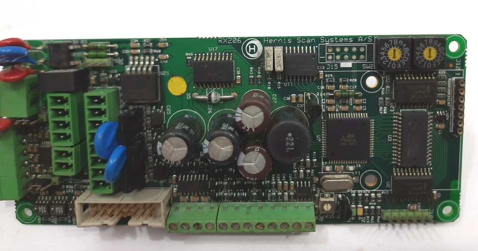 Control Board PCB PLC Hernis Scan System A/S RX206 HS057B REV B CCTV - Image 3 of 4