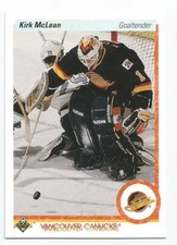 KIRK MCLEAN 1990-91 UPPER DECK CARD MINT CONDITION