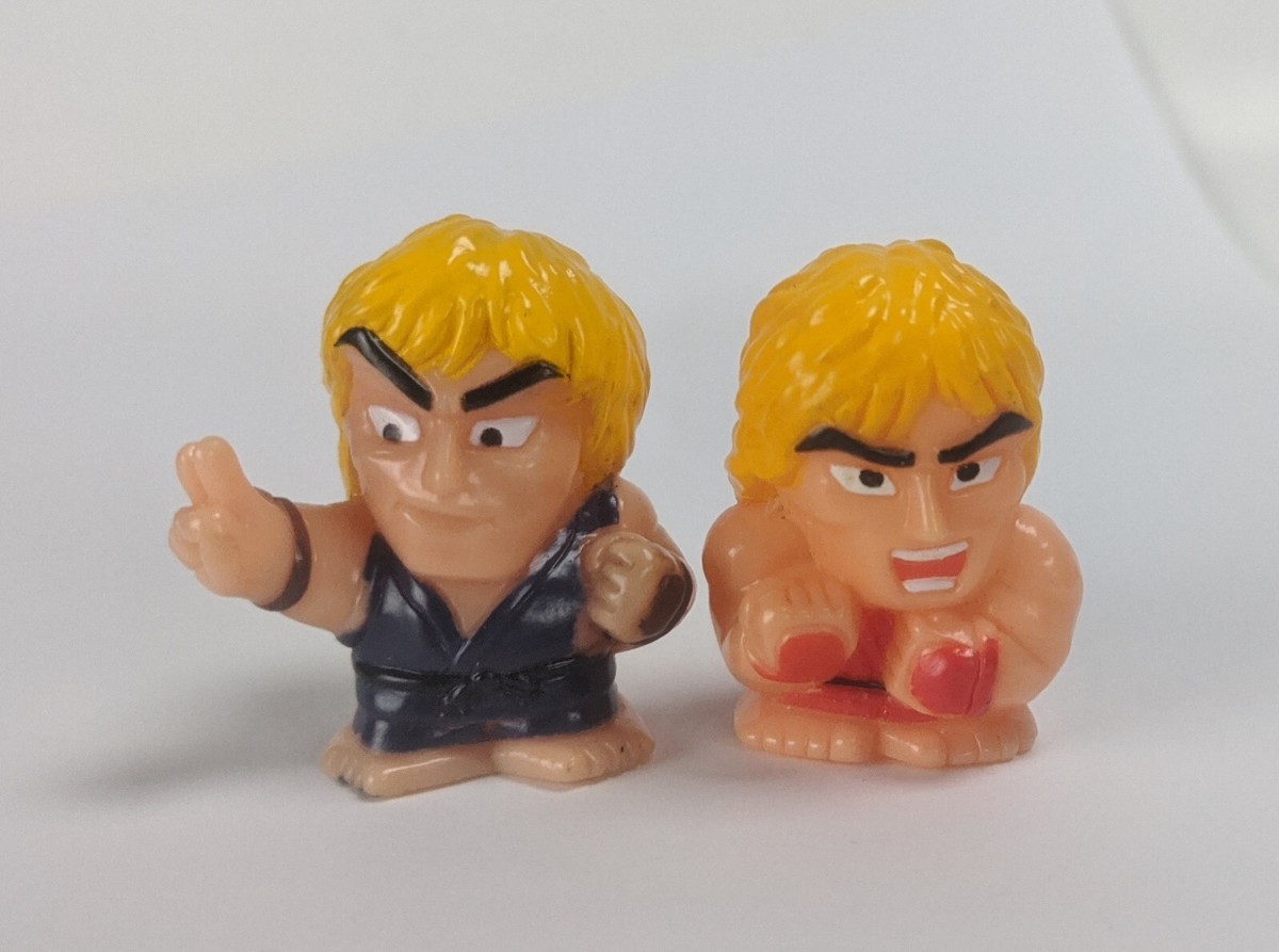 1990's Capcom Street Fighter Ken SD Finger Puppet 1