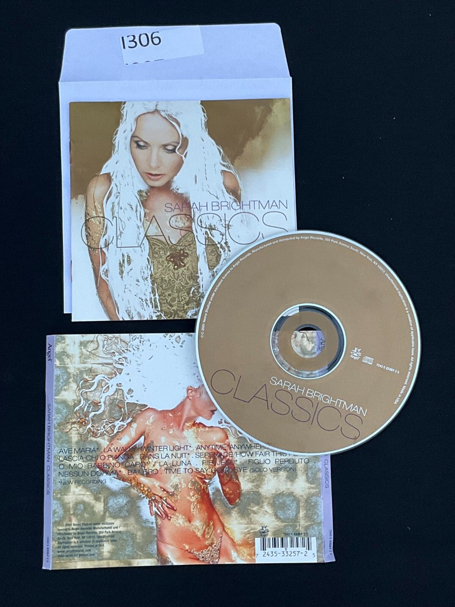 Classics by Sarah Brightman (CD, 2001) No Case #I306 | eBay
