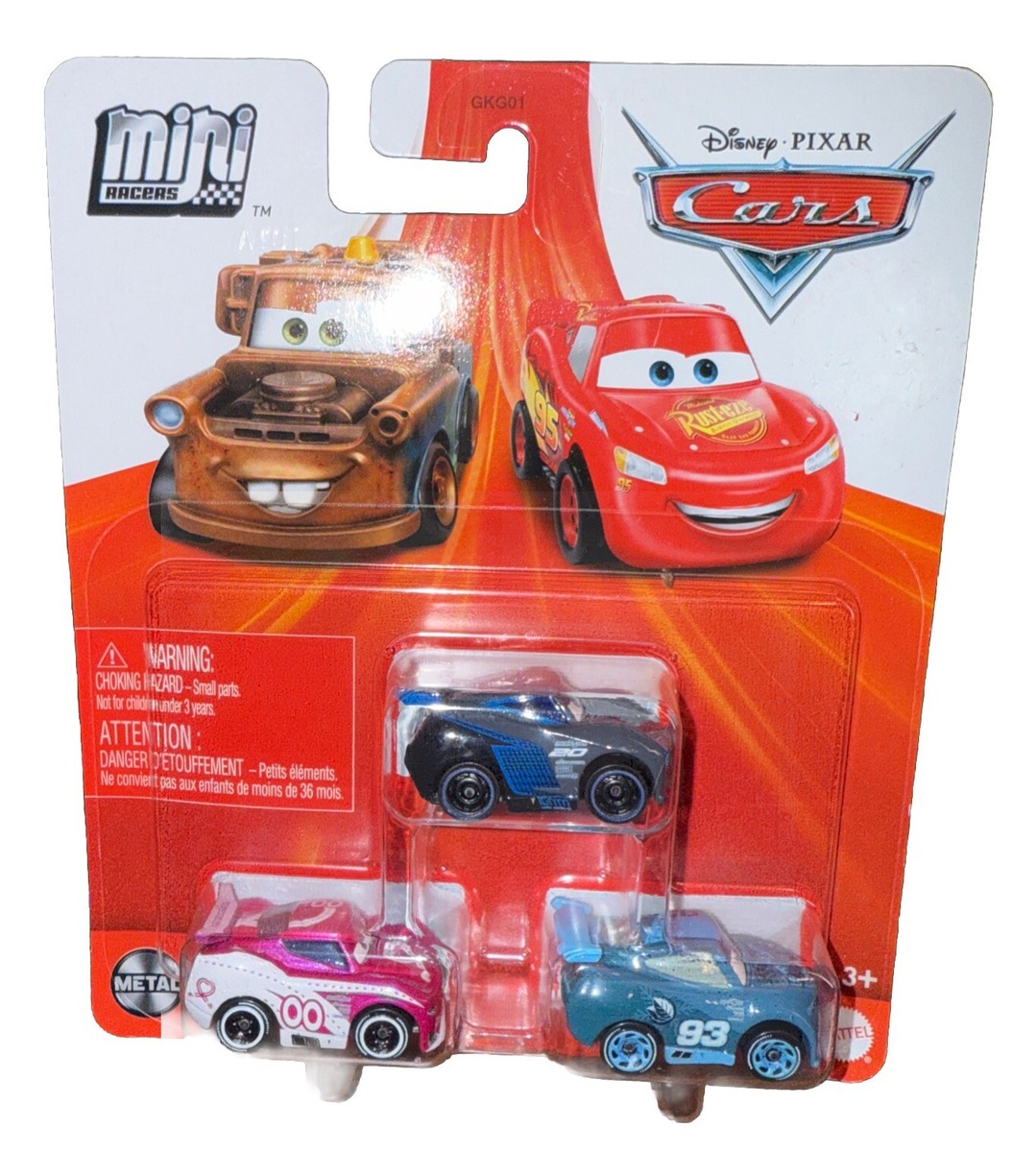 DISNEY PIXAR CARS MINI RACERS FLIP DOVER NICK SHIFT JACKSON STORM