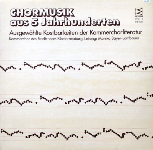 Kammerorchester Des Stadtchores Klosterneuburg, Monika Bayer-Lambauer - Chorm... - Photo 1 sur 1
