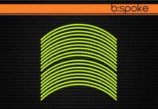 Fluorescent Motorcycle Car Rim Tape - ALL COLOURS - UK made - First Class