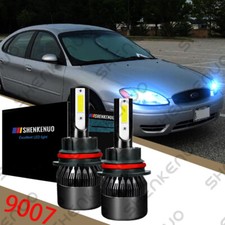 9007 8000k Led Headlight Bulbs For Ford Taurus 1992-2007 High Low Beam Plugplay