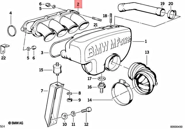 Genuine BMW M3 E30 Cabrio Convertible Coupe funnels 11611315264 | eBay