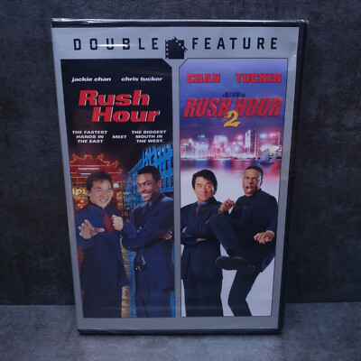 Rush Hour & Rush Hour 2 (DVD, 2008, Widescreen) Chan Tucker NEW, SEALED