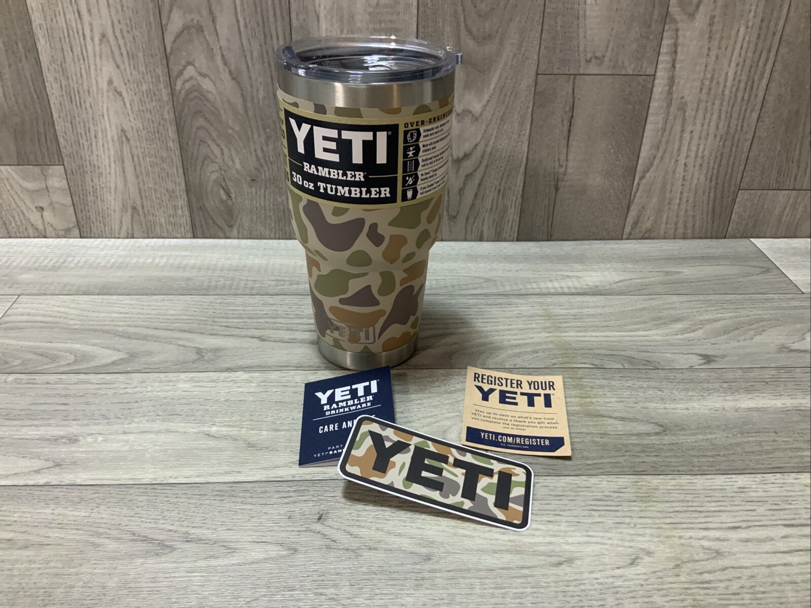 Yeti 30oz Rambler Tumbler with MagSlider Lid in Camo