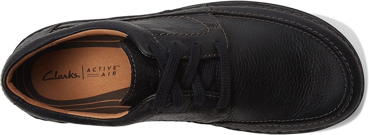 Leather Clark Uomo Amazon Clarks Men's Nature Lo Black Leather