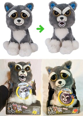 NEW FIESTY PETS SAMMY SUCKERPUNCH THE DOG STUFFED ANIMAL