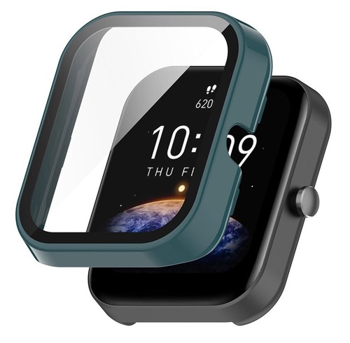 Xiaomi Amazfit Bip 3 Hart Case PC Hülle mit farbigem Rand Pro Huami Fallschutz - Bild 3 von 6