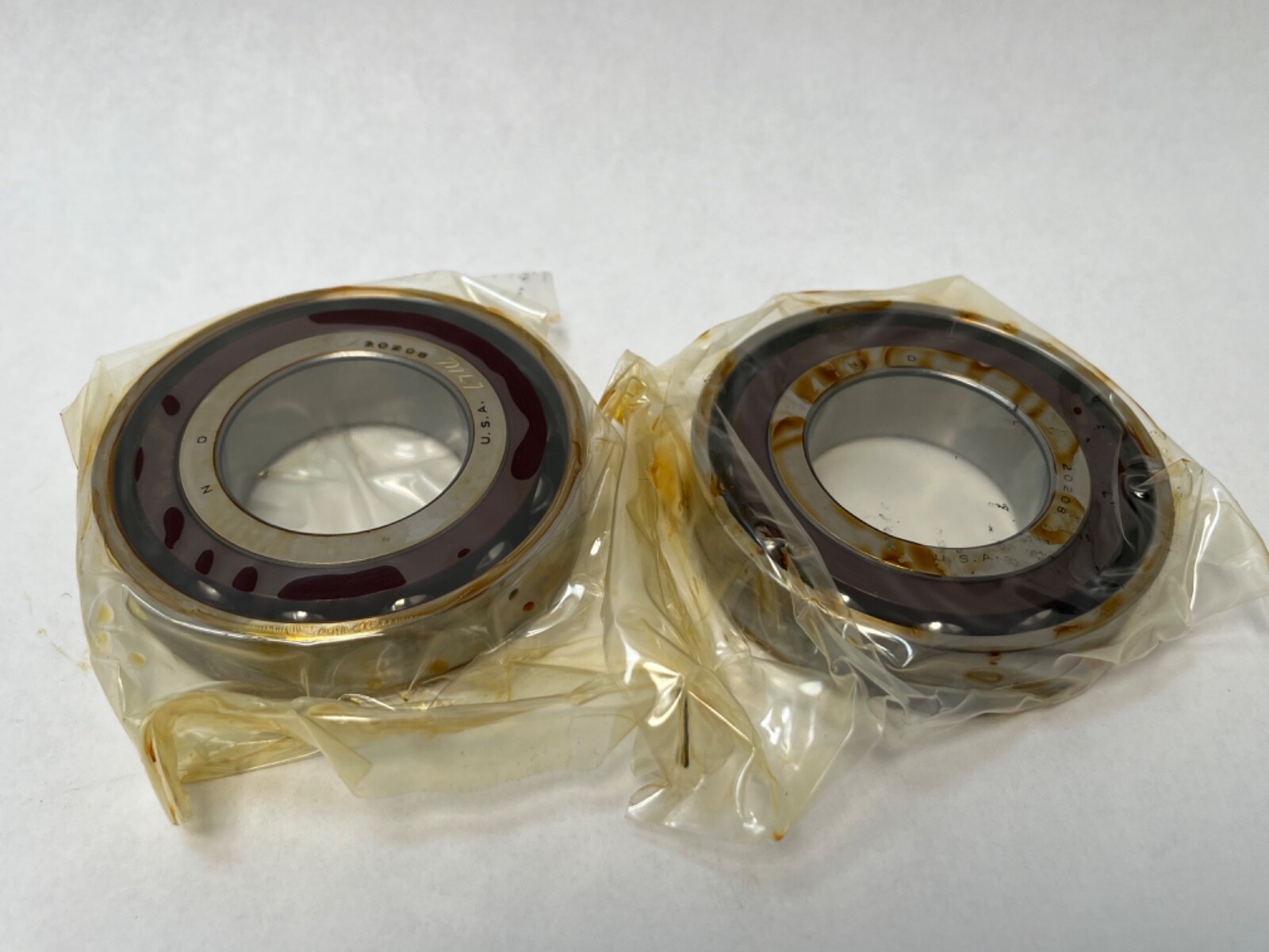 NDH Q20208DTL7A Flange Angular Bearing 40x80x18 mm Q-20208-DT-L7A 7208-C USA