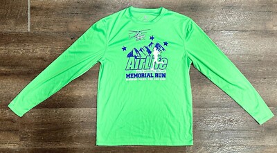 2018 Air Life 5k 10k Memorial Run Race Men's LS T-Shirt Small S ...