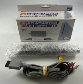 Wii RVL-101 Black Console Bundle Remotes Nunchucks & Safari Rescue Game TESTED