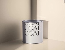 Coat Voltaire Paint (warm Orangey White Colour) Interior Eggshell Wood Metal 1L