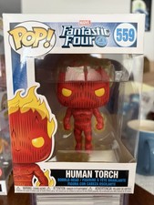 Funko Pop! Fantastic Four Marvel - Human Torch #559 MIB